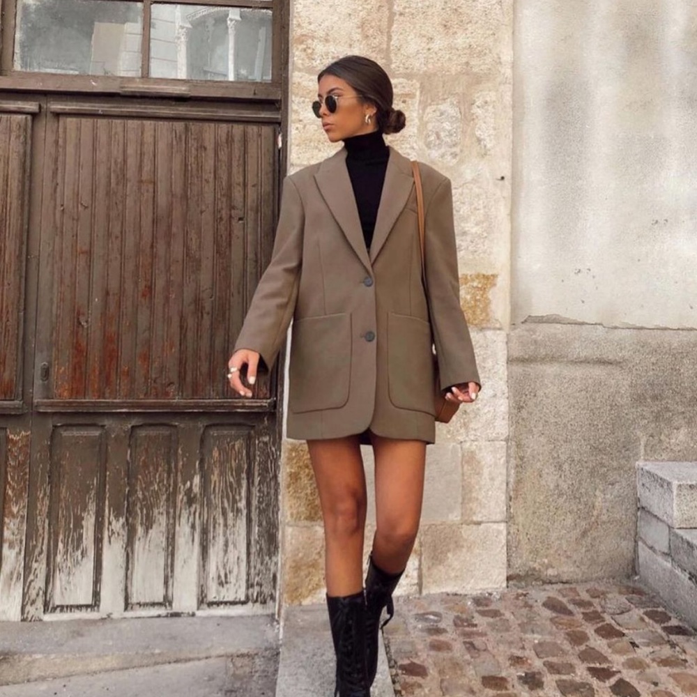 Sold Out Zara Khaki Blazer Small